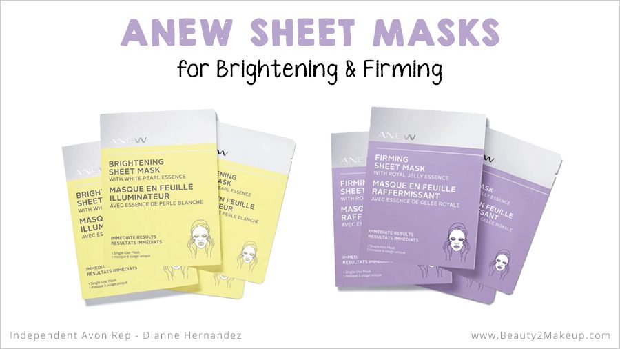 Avon Anew Sheet Masks