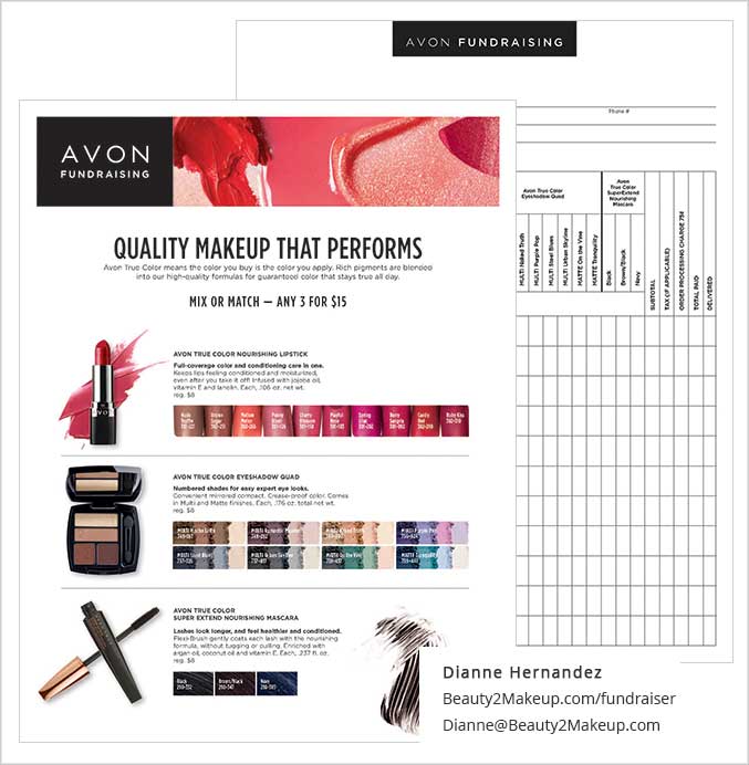 Q4 Avon Eye Makeup Fundraiser